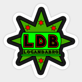 LoganDaBro Sticker